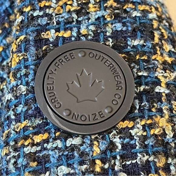 NOIZE Safara Mixed Media Jacket Wavelight Size Large - Picture 8 of 14